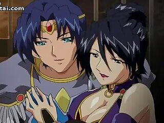 Kinky busty babe gets amazing cumshot