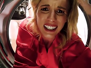 Fucking my Step Mom in the Ass while she is Stuck in the Dryer - Cory Chase