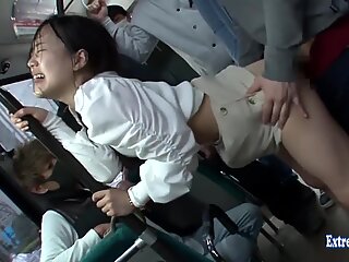 Takarada Monami Fucked On Public Bus Street Views Creampie And Finger Blast Squirt Outrageous Action