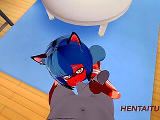 Furry breast inflation, mlp breast inflation, furry inflation